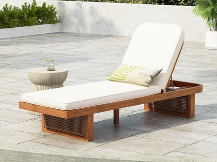 Outdoor Lounge Chair With Frame