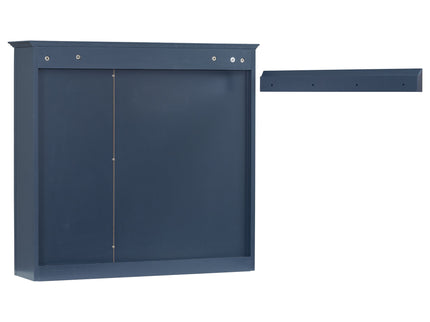 Wall Mounted Medicine Cabinet With Mirror And 3 Open Shelves