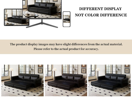 Chesterfield Sofa & Pull Out Bed