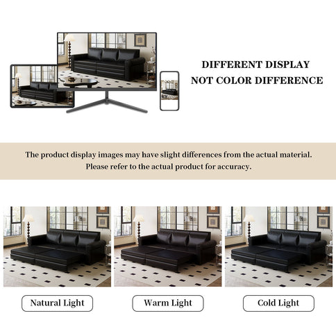 Chesterfield Sofa & Pull Out Bed