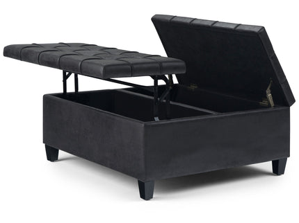 Harrison - Upholstered Coffee Table Storage Ottoman