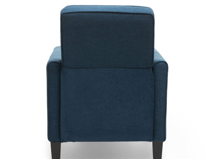 Upholstered Push Back Recliner Chair For Living Room
