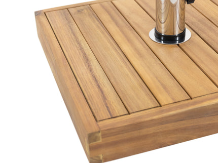 Ralph - Square Umbrella Base - Teak