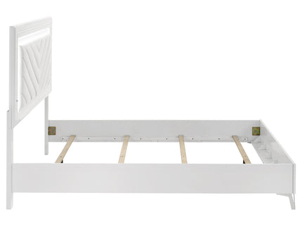 Buckley - Panel Bed With LED Trim