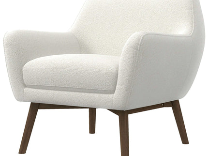 Panom - Lounge Chair - Brown / White