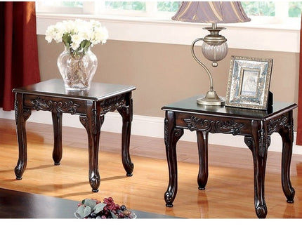 3 Piece Coffee Table Set - Cherry