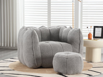 Soft Bean Bag Chair With High Resilient Foam
