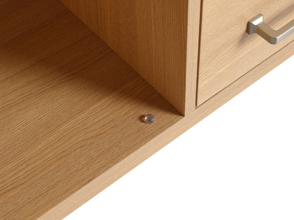 Freestanding Bathroom Vanity With Resin Sink, Soft-Closing Doors And Drawers