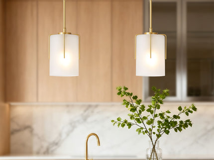 Adjustable Cylindrical Pendant Light