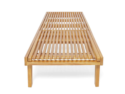 Nadine - Stylish Chaise Lounge Chair - Teak