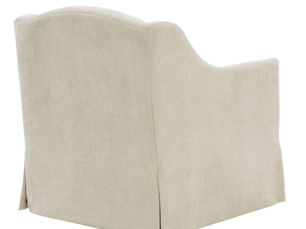 Luisa - Skirted Swivel Accent Chair