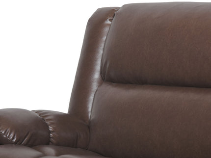 Tufted Design Wide Manual Recliner Chair