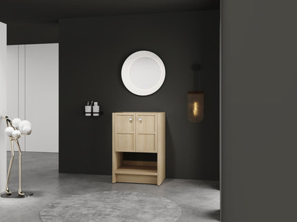 Modern Freestanding Bathroom Vanity With 2 Soft Closing Doors