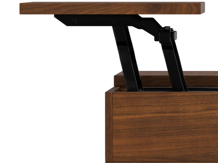 Hunter - Square Lift Top Coffee Table - Walnut