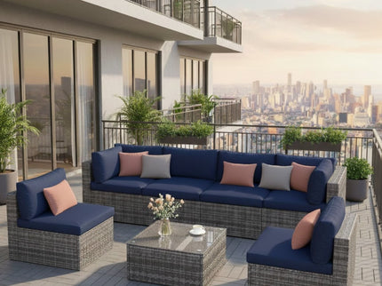 Modern Patio Set With Coffee Table