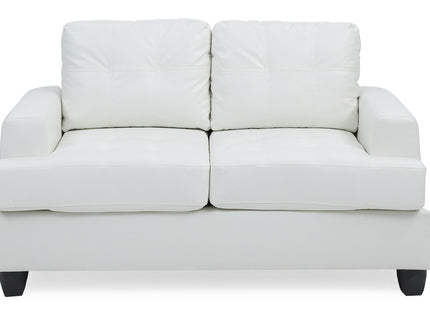 Stylish Transitional Loveseat For Two