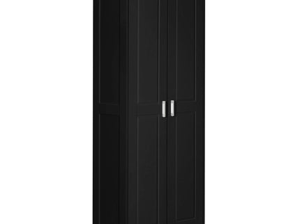 Storage Cabinet With Adjustable Shelves, 2 Doors, Rectangle Design For Bathroom