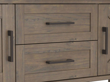 Ela - Console Table - Smoky Brown