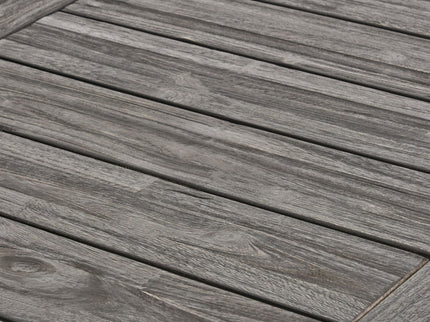 Outdoor Acacia Wood Dining Table, Sandblast Finish