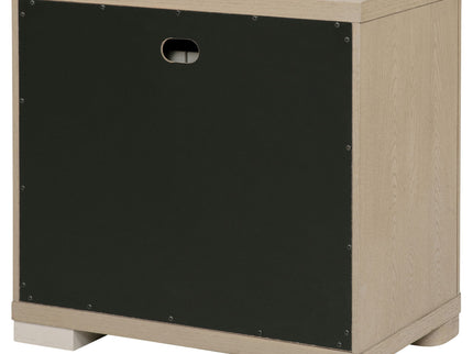 Mirador - 2 Drawer Nightstand Bedside Table - Natural