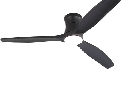 52" Ceiling Fan With Light, Dimmable DC Reversible Motor, 3 Blades