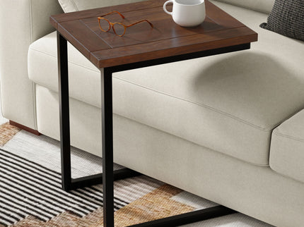 Skyler - C-Side Table - Walnut Brown