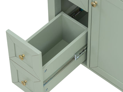 Bathroom Vanity With Sink, Soft Closing Cabinet