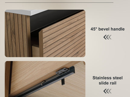 Wall Mounted Bathroom Vanity & 1 Soft Close Drawer (Excluding Sink)