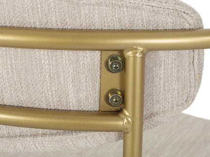 Upholstered Bar Stools With Backs For Kitchen Island (Set of 2)