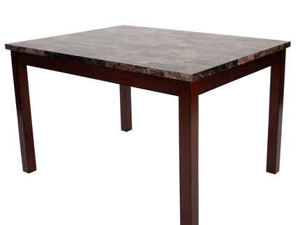Dining Table With 4 Upholstered Side Chairs