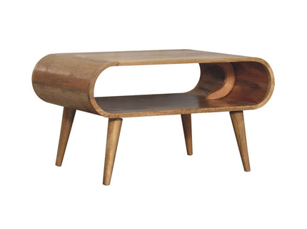 Solid Wood Open Coffee Table