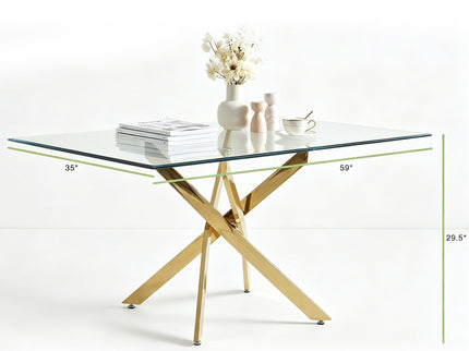 Modern Rectangular Table For Dining Room