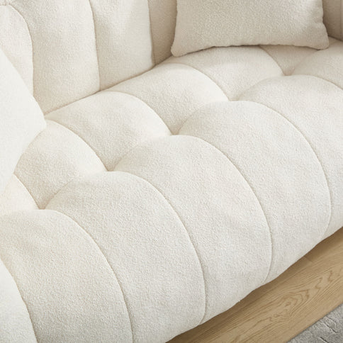 Cozy Beanbag Chair With High Resilience Foam Core For 2