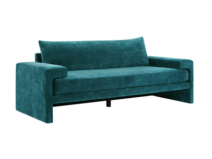 Upholstered 3 Seater Sofa With Wide Armrests