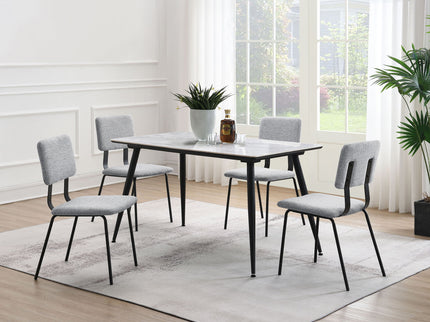 Valley - Upholstered Dining Side Chair (Set of 2) - Gray