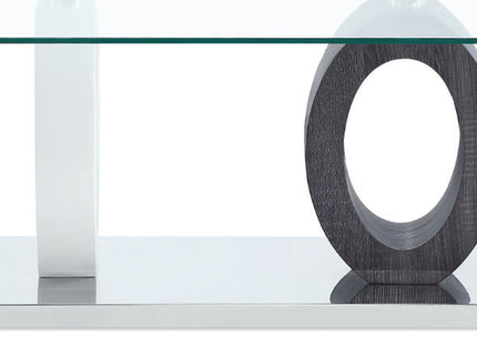 Tracker - Coffee Table - Brown / White