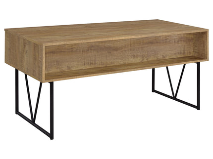 Vellun - 4 Drawer Writing Desk - Mango Color
