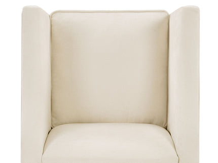 Barrel Accent Chair With Enclosed Arms