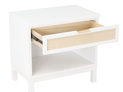 Blake - 1 Drawer Nightstand - White