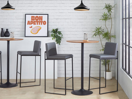Fuji - Contemporary High Back Barstool Elegant Design