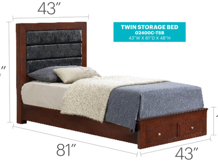 Elegant Storage Bed For Cozy Spaces