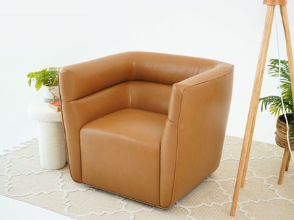 Callan - Swivel Chair - Tan