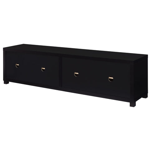 Arnaud - 4 Door TV Stand - Black