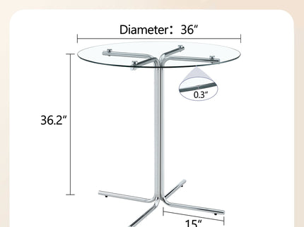Round Bar Table For Kitchens