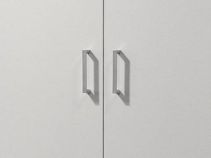 Alara - Height Simplistic Double Door Storage Cabinet - White