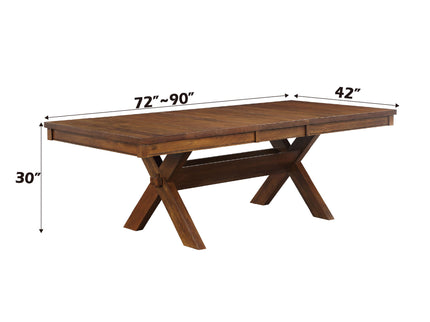 Apollo - Dining Table (With 1 Butterfly Leaf) - Walnut