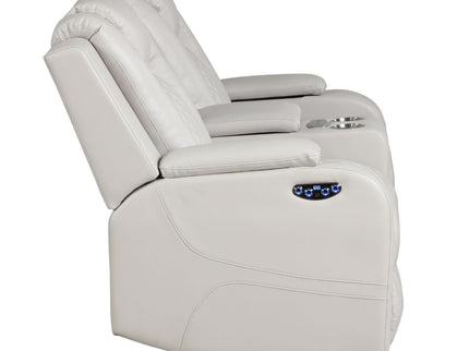 Benz - Power Recliner Set With LED Lighting And USB Charging