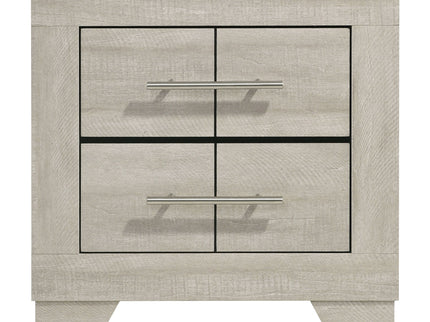 Strout - 2 Drawer Nightstand - Cream