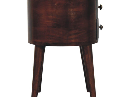 Rounded Bedside Table