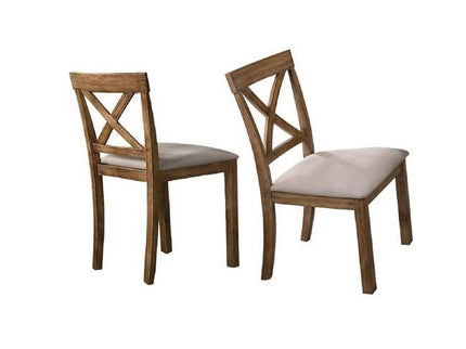 Dining Set With Table, Bench And 4 Chairs - Oak